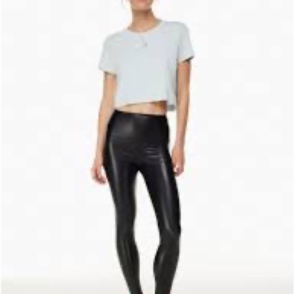 Wilfred Free Daria Leggings Black Faux Leather - Picture 8 of 9